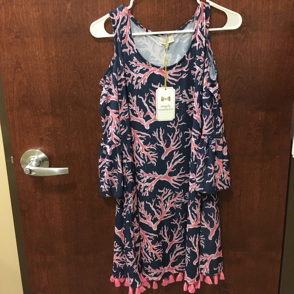 NWT Simply Southern tassel dress